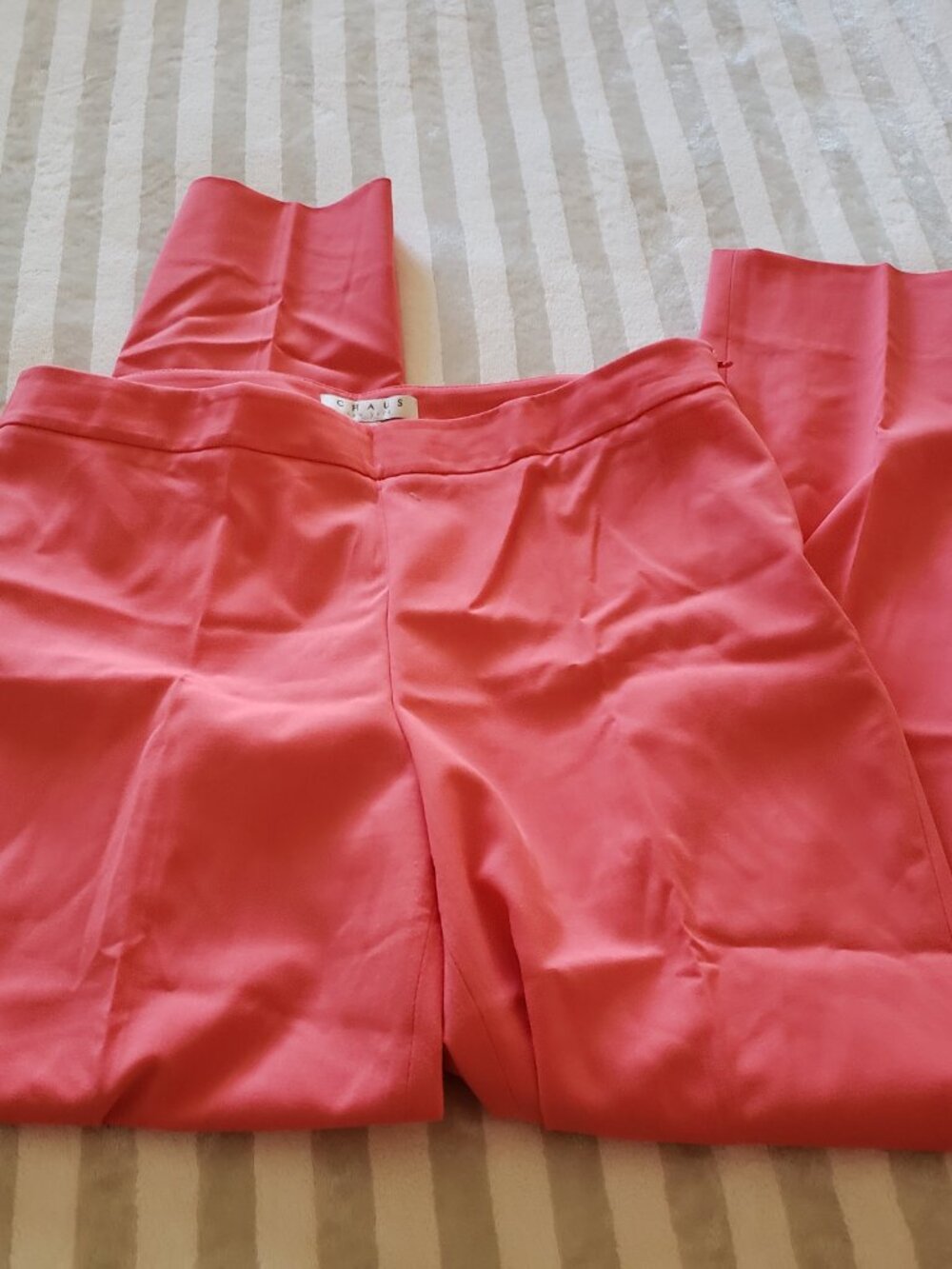 EUC CHAUS New York tangy orange bottoms - slacks / trousers (10)